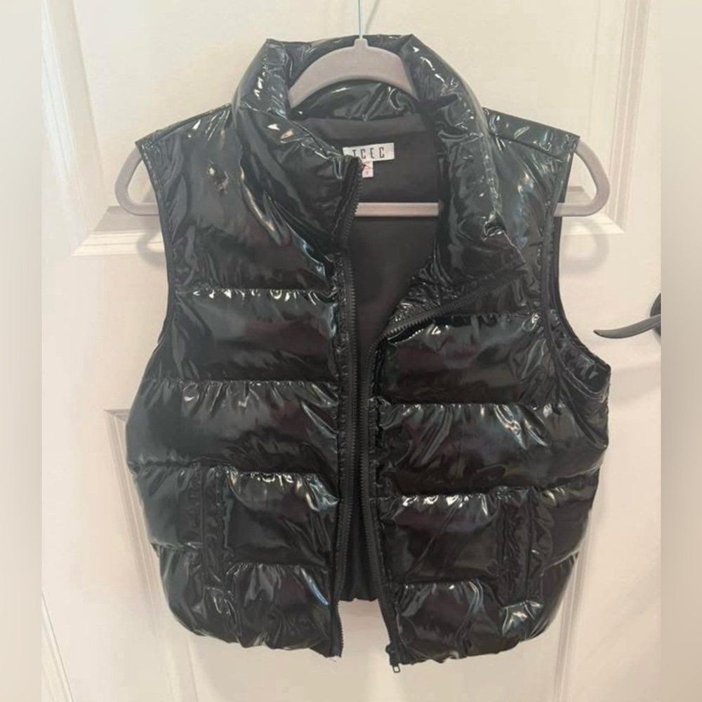 TCEC Black Puffer Vest